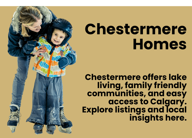 Chestermere homes for sale