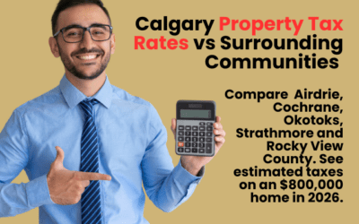 Property Tax Rates for Calgary and Surrounding Communities in 2026